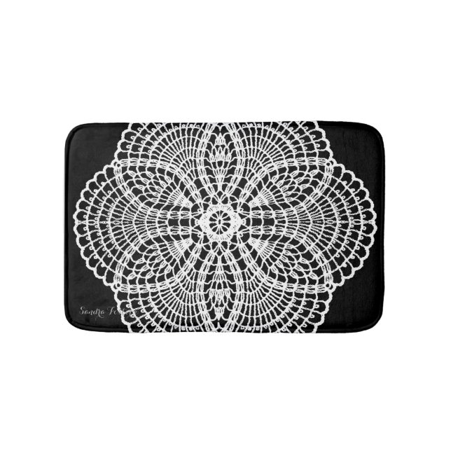 Doily Art Badematte (Vorderseite)