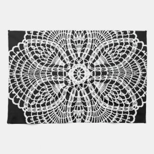 Doily Art Handtuch