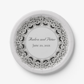 Doily Design Pappteller