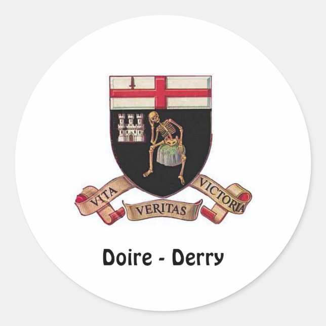 Doire (Derry) - Sticker (Devant)