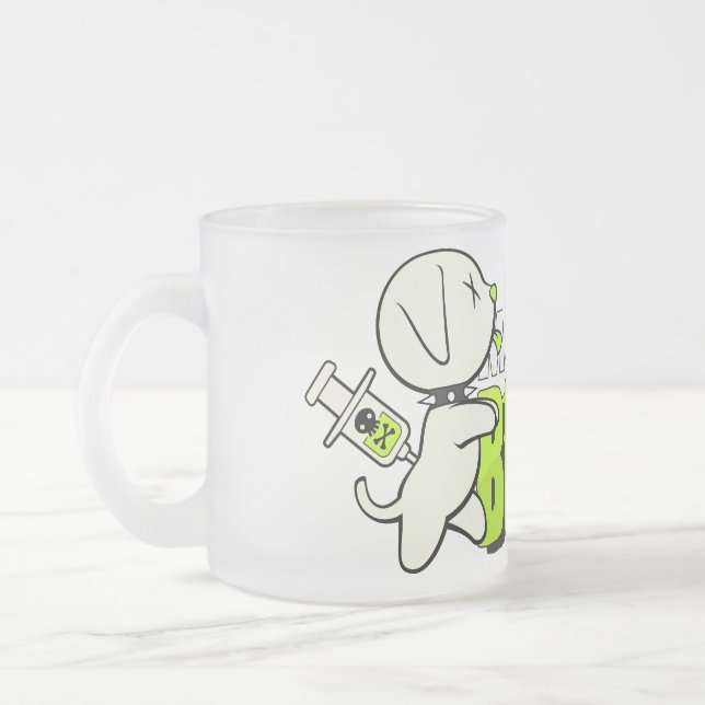Doit avoir des CERVEAUX ! Tasse givrée (Gauche)