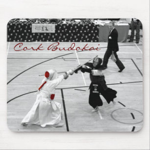 Dojo de tapis de souris de kendo de Budokai de