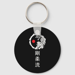 Dojo Training Karate Bestes Erbe des traditionelle Schlüsselanhänger