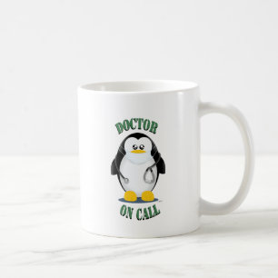 Doktor auf Anruf-Pinguin Kaffeetasse