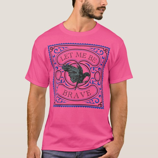 Doktor Clara Ließ mir mutig zu sein, die dem Raven T-Shirt (Vorderseite)