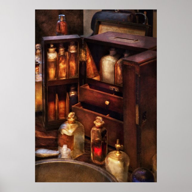 Doktor - Das Medizinschrank Poster (Vorne)