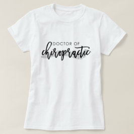 Doktor der Chiropraktik mit Wirbelsäule  T-Shirt