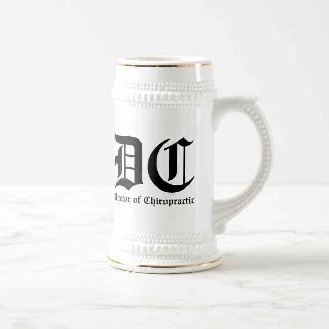 Doktor der Chiropraktik-Tasse Bierglas (Rechts)