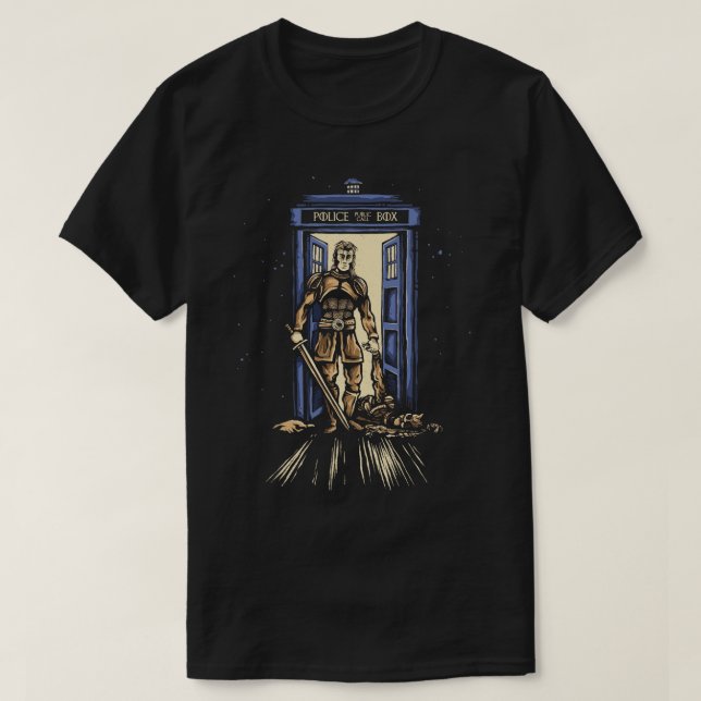Doktor der Drachen T-Shirt (Design vorne)