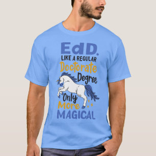 Doktor der Erziehungswissenschaft Forschung Akadem T-Shirt