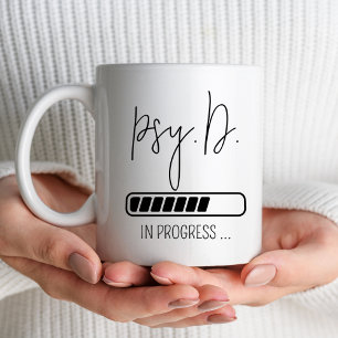 Doktor der Psychologie PsyD Studentischer Doktorti Kaffeetasse