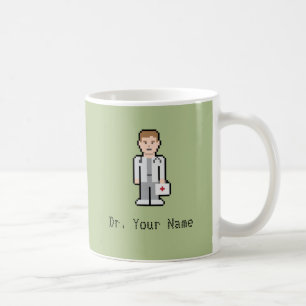 Doktor des Name-8bit Kaffeetasse