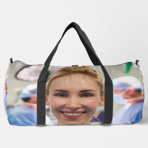 Doktor Foto Anpassen Personalisieren Duffle Bag