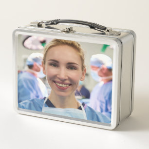Doktor Foto Anpassen Personalisieren Metall Brotdose