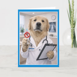 Doktor Hund Verordnungen Gute Besserung Karte NCC-