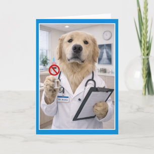 Doktor Hund Verordnungen Gute Besserung Karte NCC-