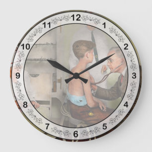 Doktor - In der Kinderarztpraxis 1925 Große Wanduhr