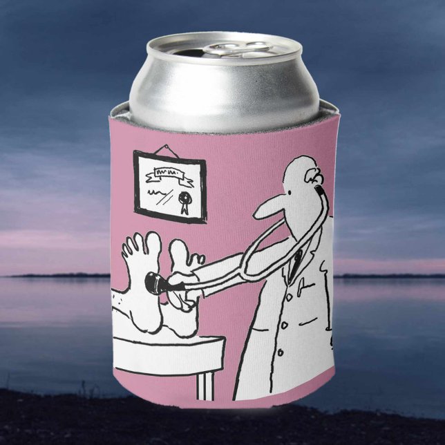Doktor mit Stethoskop Prüffutter Dosenkühler (Von Creator hochgeladen)