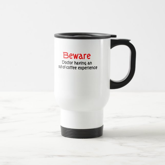Doktor Mug Reisebecher (Rechts)