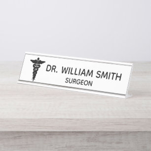 Doktor Namensschild