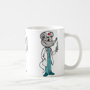 Doktor Nurse Mouse Kaffeetasse