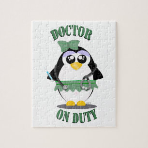 Doktor Pinguin im Dienst(weiblich)