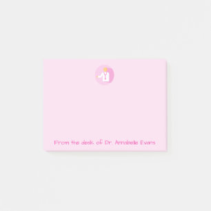 Doktor Pink Notes Post-it Klebezettel