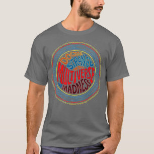 Doktor seltsam im vielfältigen Comic des Verrückte T-Shirt