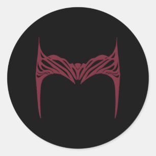 Doktor seltsame Vielseitigkeit der Hexe des Wahnsi Runder Aufkleber