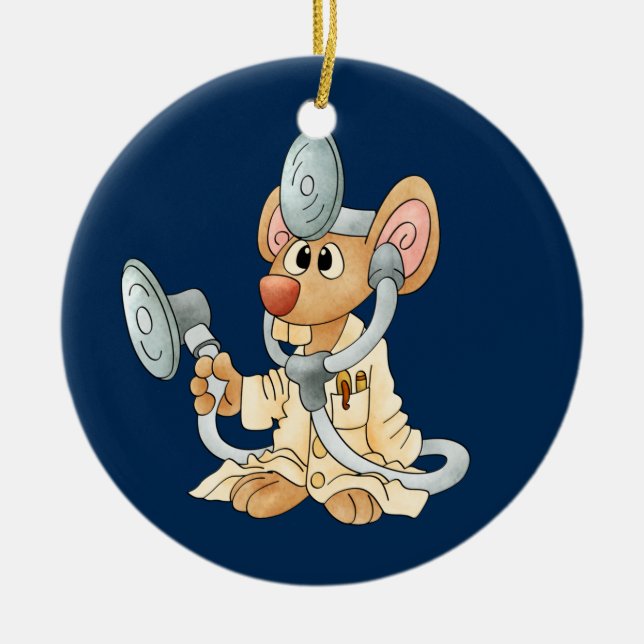 Doktor - SRF Keramikornament (Vorne)