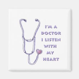 Doktor Stethoscope Herzmagnet Magnet