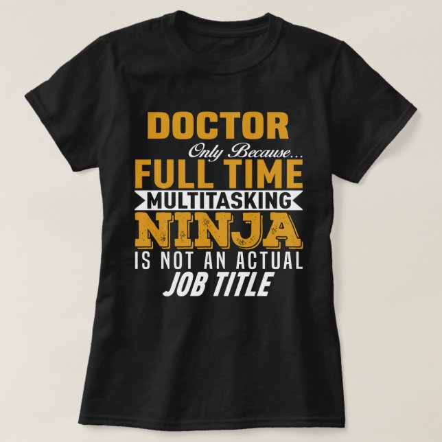 Doktor T-Shirt (Design vorne)