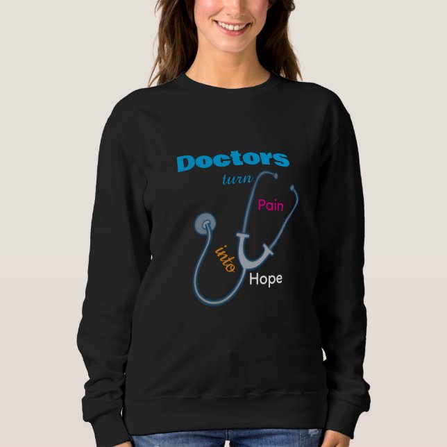 Doktor T-Shirt Sweatshirt – Smart Comfort,  (Vorderseite)