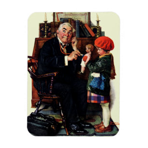 Doktor und die Puppe Magnet