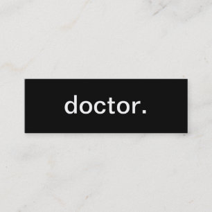 Doktor Visitenkarte