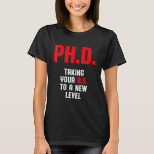 Doktorand Dissertation Doktorat Abschluss 2 T-Shirt