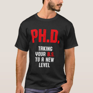 Doktorand Dissertation Doktorat Abschluss 2 T-Shirt