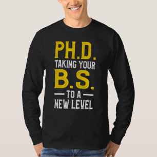 Doktorand Dissertation Doktorat Abschluss 48 T-Shirt