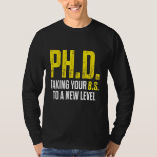 Doktorand Dissertation Doktorat Abschluss 9 T-Shirt