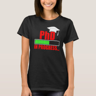 Doktorand Studentische Dissertation US Flaggendokt T-Shirt
