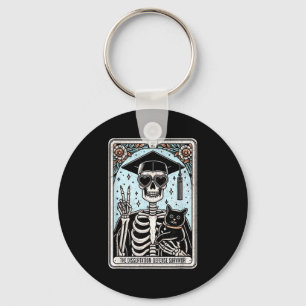 Doktorarbeit PhD Absolvent Tarot Design Schlüsselanhänger