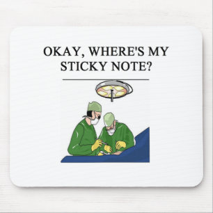 Doktorarzt-Chirurgwitz Mousepad