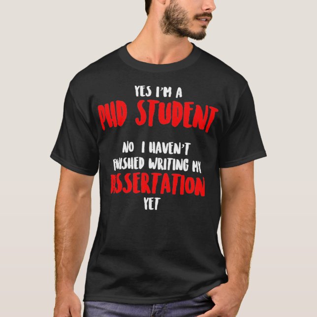 Doktorat Dissertation Doktorat Abschluss _32 T-Shirt (Vorderseite)