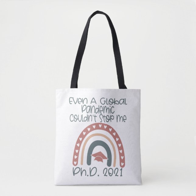 Doktorat Doktorat Grad Abschluss Geschenk 2021 Tasche (Vorderseite)