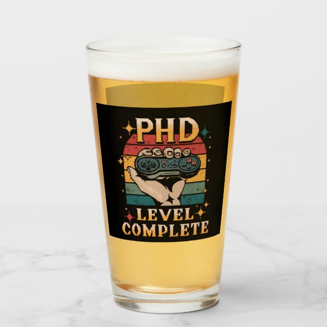 Doktoratsstudium zum Abschluss-Gaming Glas (Vorne (Gefüllt))