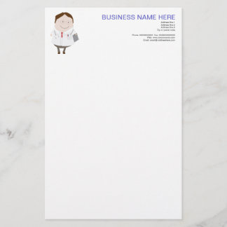 Doktorbriefpapier Briefpapier