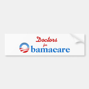 Doktoren für Obamacare Autoaufkleber