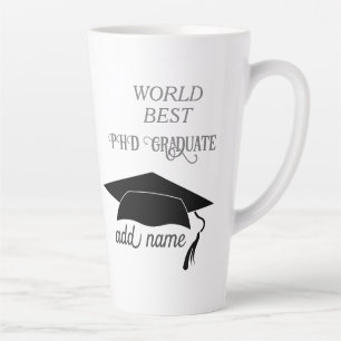 Doktorhut Abschlussfeier Geschenk Promotion Doktor Milchtasse