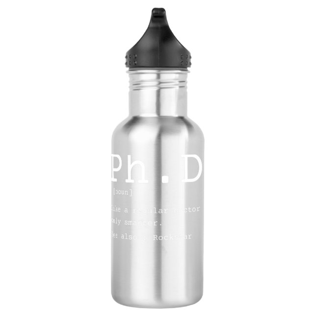 Doktorlehrerin lustig edelstahlflasche (Rechts)