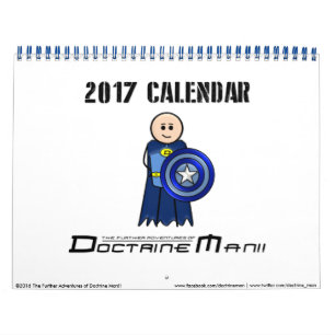Doktrin Man Calendar 2017 Kalender
